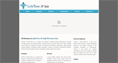Desktop Screenshot of lifetreeitsoft.com